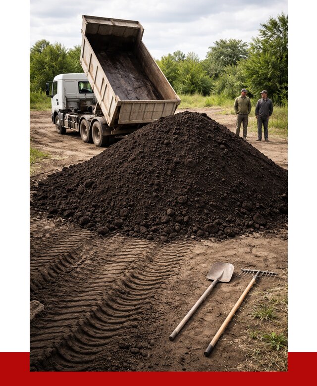 Купить чернозем навалом в Геленджике от 1247 р. за куб | ПРОНЕРУДГлн