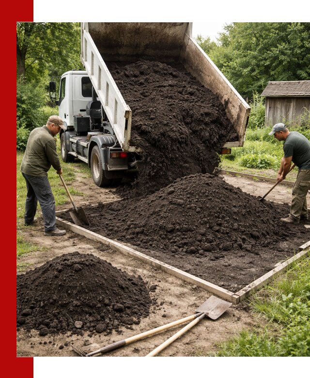 Купить чистый чернозем для огорода с доставкой в Геленджике