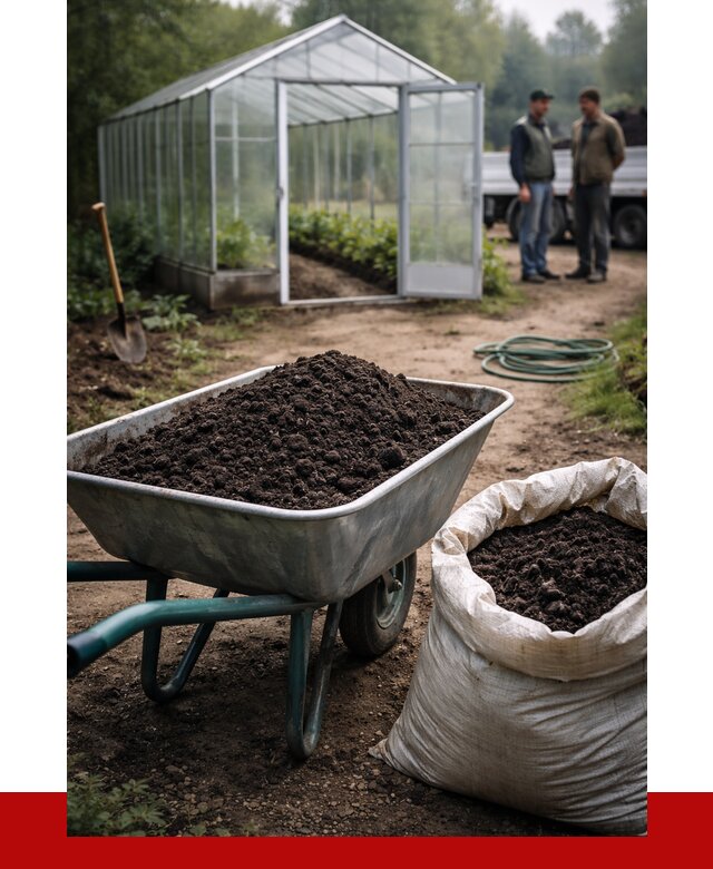 Чернозем для теплицы в Геленджике с доставкой от 1559 р. | ПРОНЕРУДГлн