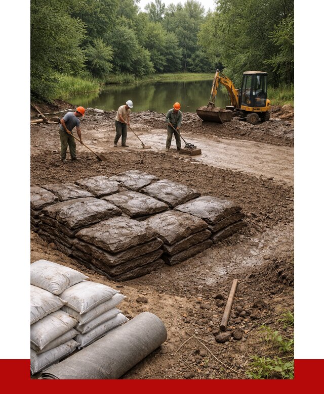 Купить глину для пруда в Геленджике от 4677 р. с доставкой | ПРОНЕРУДГлн