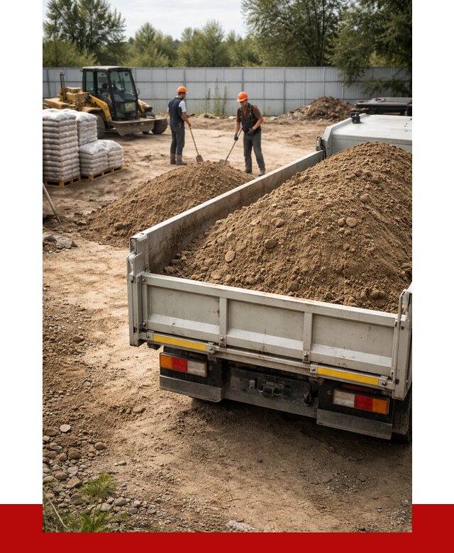Супесь с доставкой в Геленджике от 2547 р. за куб | ПРОНЕРУДГлн
