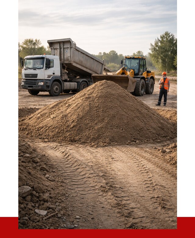 Купить песчаный грунт с доставкой в Геленджике от 4365 р. | ПРОНЕРУДГлн