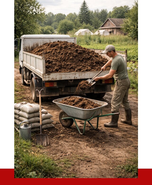 Купить коровий навоз с доставкой в Геленджике от 1871 р. | ПРОНЕРУДГлн