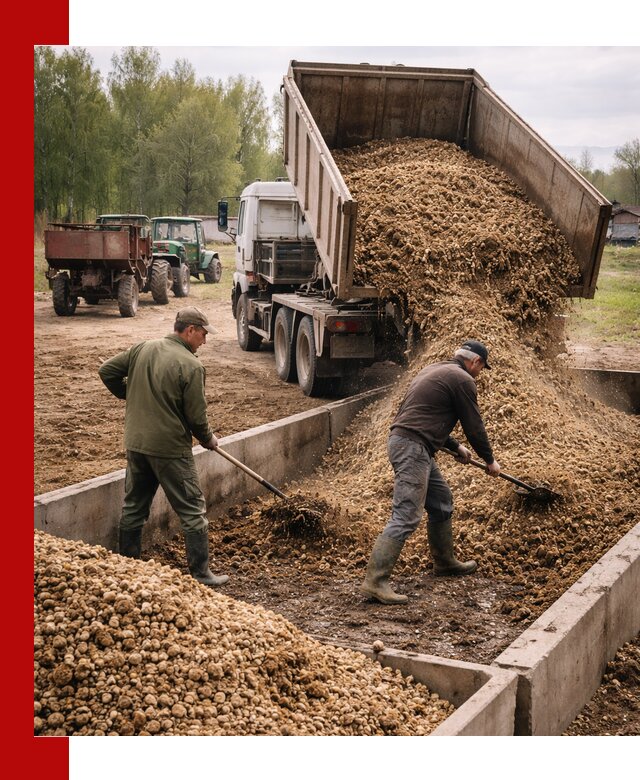 Куриный помет с доставкой в Геленджике оптом и в розницу