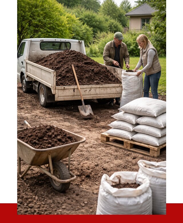 Перегной в мешках с доставкой в Геленджике от 2287 р. | ПРОНЕРУДГлн