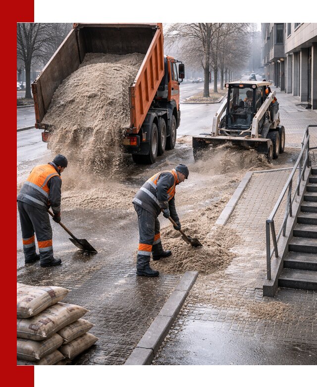 Поставка противогололедных материалов в Геленджике