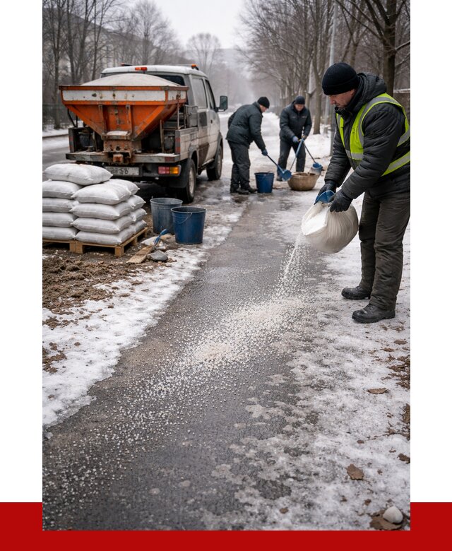 Реагент против гололеда в Геленджике с доставкой от 4677 р. | ПРОНЕРУДГлн