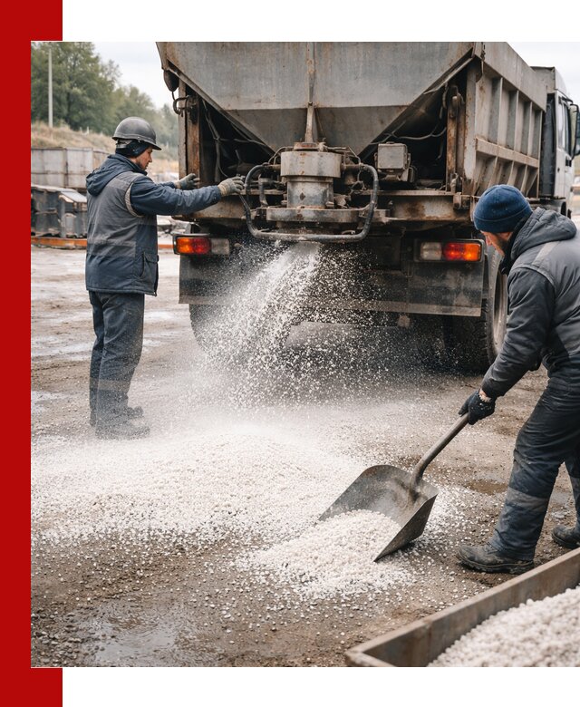 Доставка и продажа хлористого кальция в Геленджике