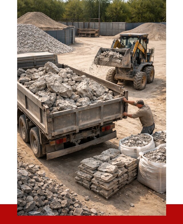 Купить бой бетона с доставкой в Геленджике от 4989 р. | ПРОНЕРУДГлн