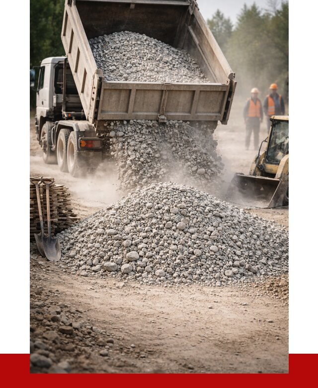 Купить дробленый бетон в Геленджике от 1767 р./куб | ПРОНЕРУДГлн