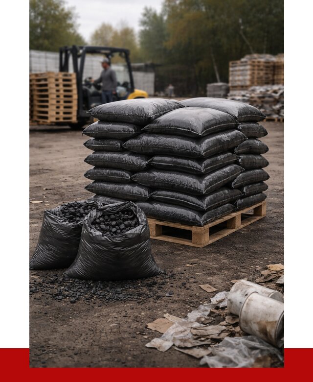 Купить уголь в мешках с доставкой в Геленджике от 7796 р. | ПРОНЕРУДГлн
