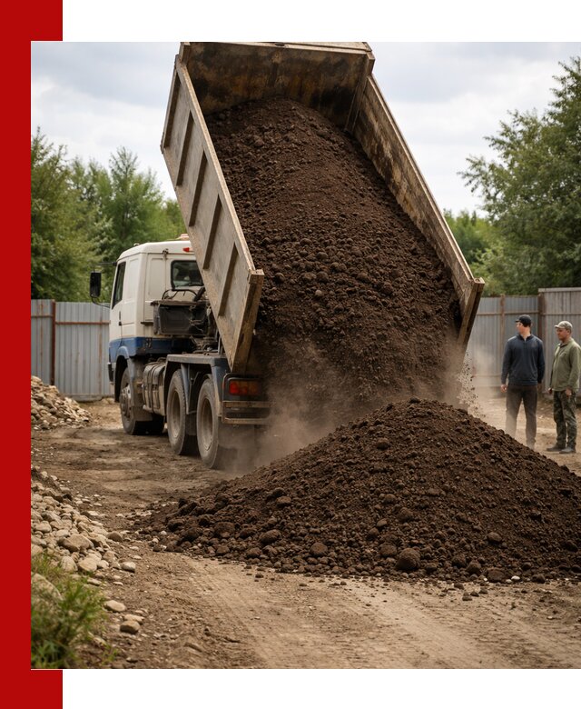 Доставка самосвалом 10 кубов в Геленджике быстро и надёжно