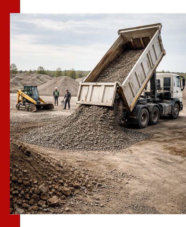 Доставка самосвалом 25 м³ в Геленджике быстро и надежно