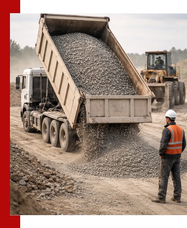 Доставка самосвалом 40 кубов цемента и сыпучих в Геленджике