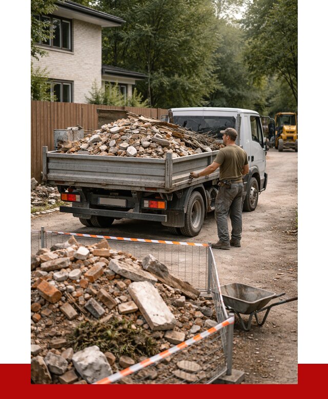 Вывоз строительного мусора с погрузкой в Геленджике от 7796 р | ПРОНЕРУДГлн